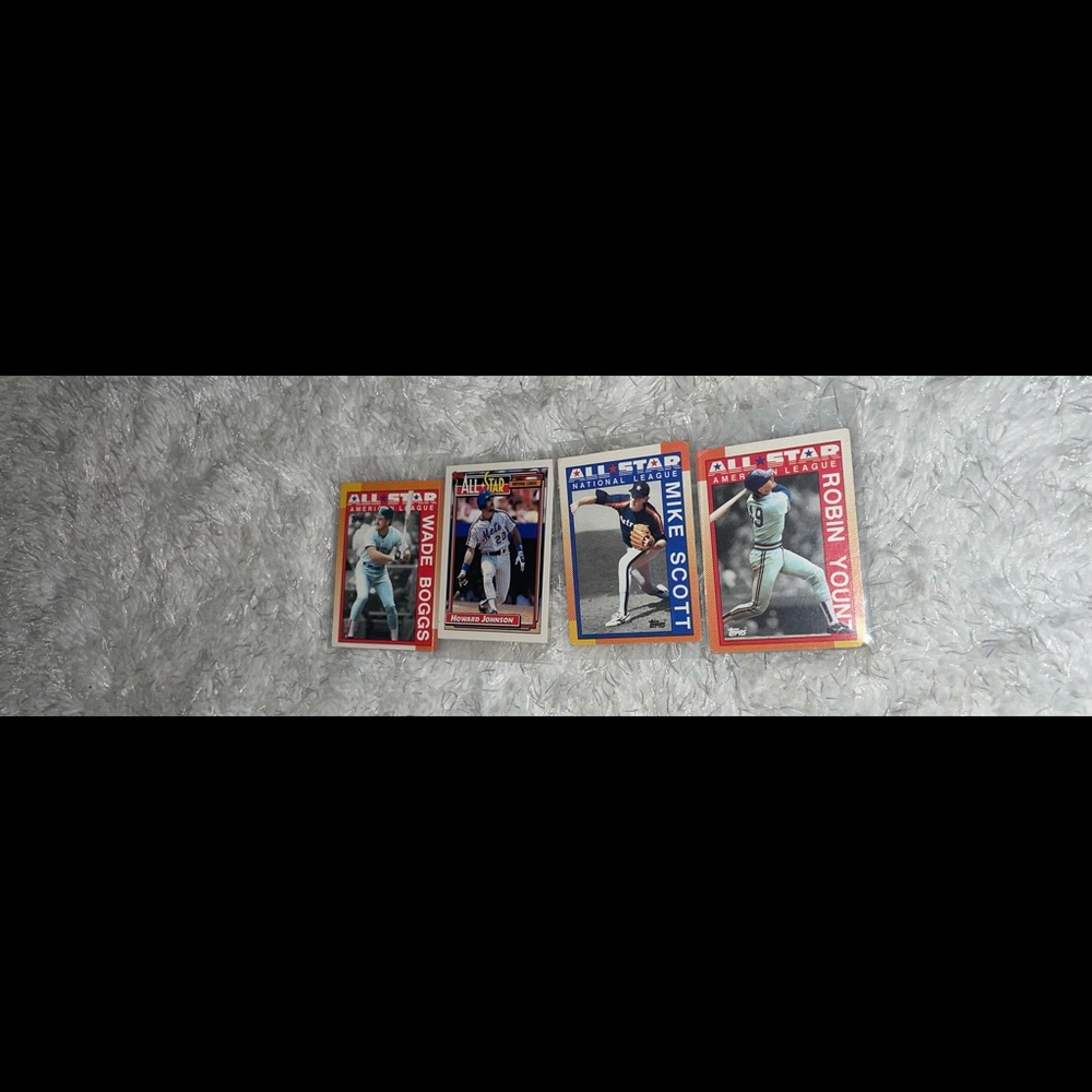 Bundle of 4 Topps ALLSTAR⭐️⚾️Baseball Cards!!!